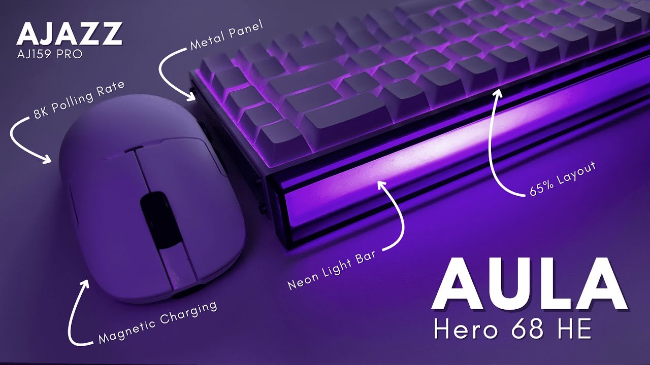 👾 New Setup Gaming Vlog | Valorant 02 + Unboxing Aula Hero 68 HE & Ajazz AJ159 Pro 🎮