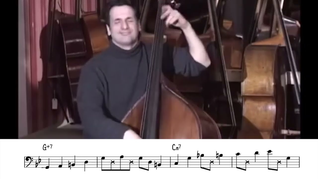 John Patitucci  Stella by Starlight transcription