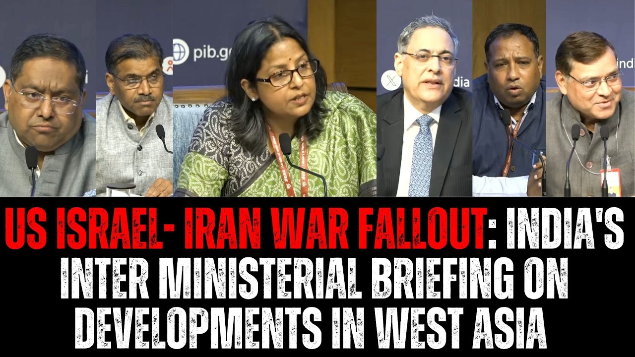 US Israel- Iran War Fallout: India's Inter Ministerial Briefing on Developments In West Asia