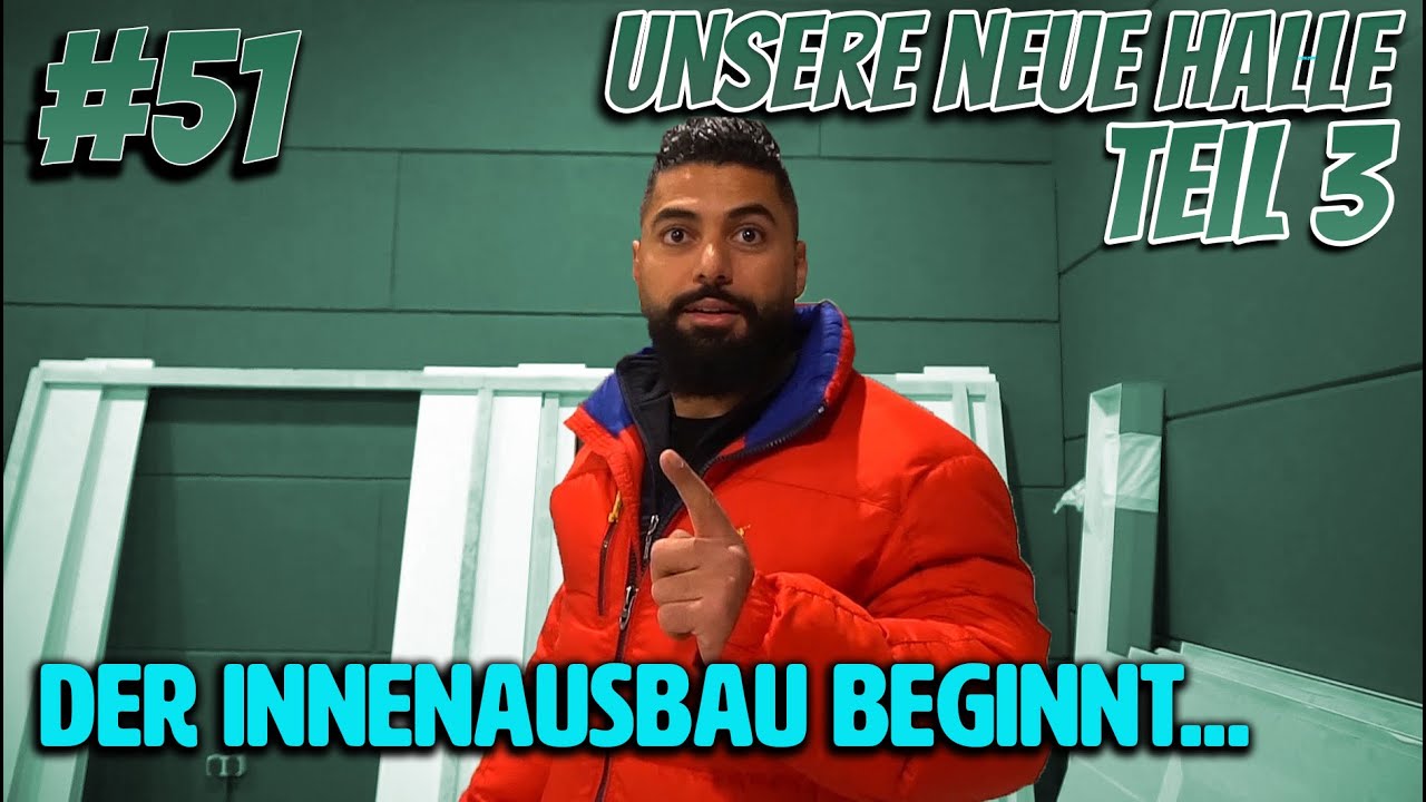 #51 Unsere neue Halle Teil 3  - Der Innenausbau beginnt...