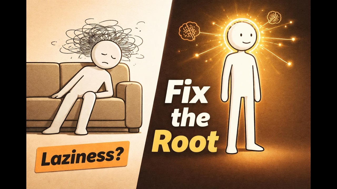 The Cure to Laziness: 3 Practical Steps to Rewire Your Motivation (Science-Backed)