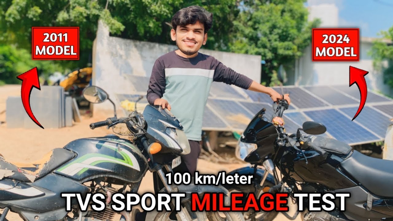 The Ultimate TVS Sport Mileage Test: 2011 vs 2024 - Who Wins?
