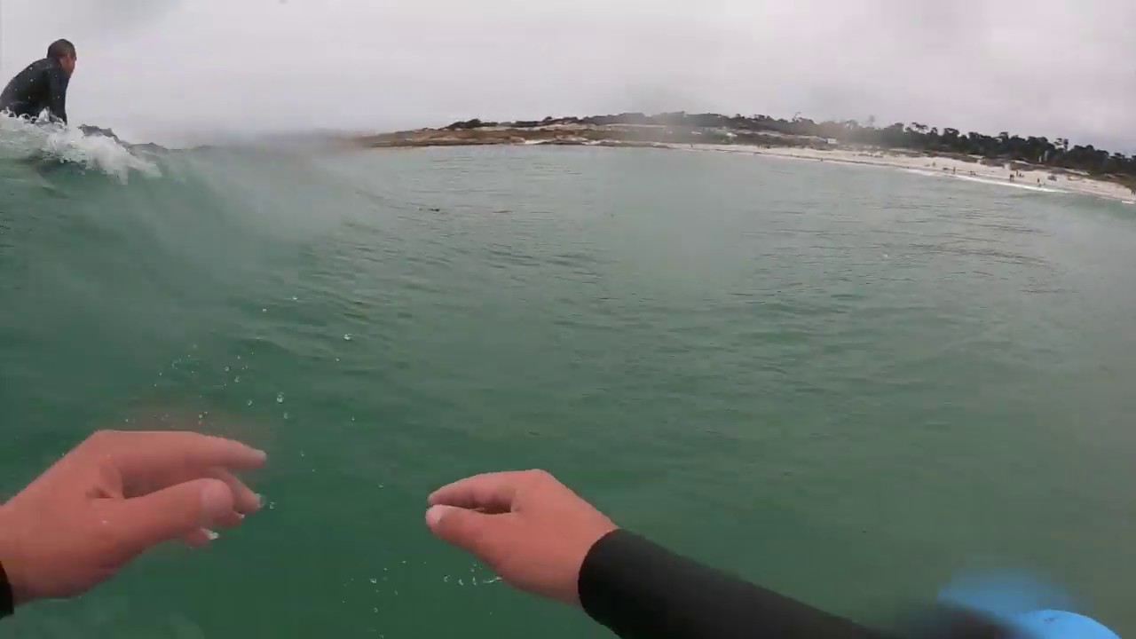 Summer waves at Asilomar (GoPro Hero 7 Black)