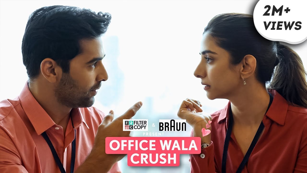 FilterCopy | Crushing On Your Hot Colleague Ft. Malhaar Rathod, Ravjeet Singh