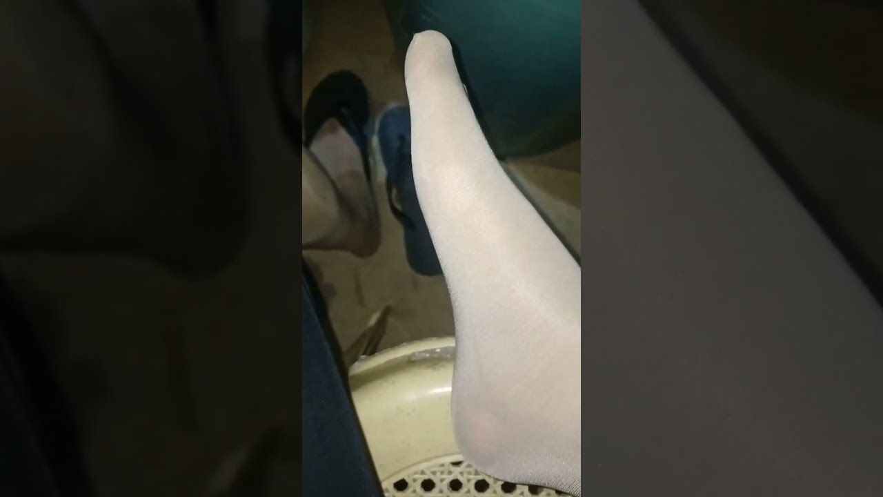 pantyhose feet close up