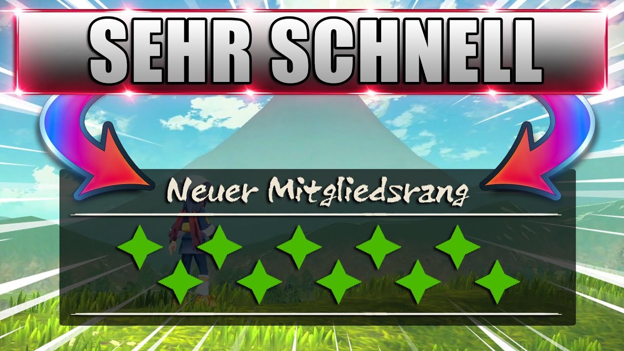 Mitgliedsrang schnell leveln in Pokemon Legenden Arceus! Schnell viele Forschungspunkte erhalten