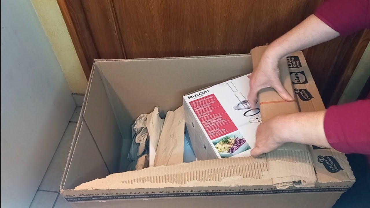 Unboxing colis Lidl
