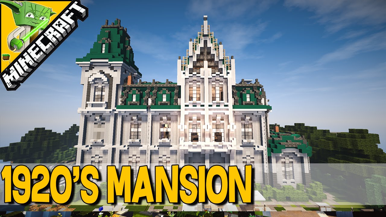 1920's Mansion - minecraft – Keralis Inspiration Series