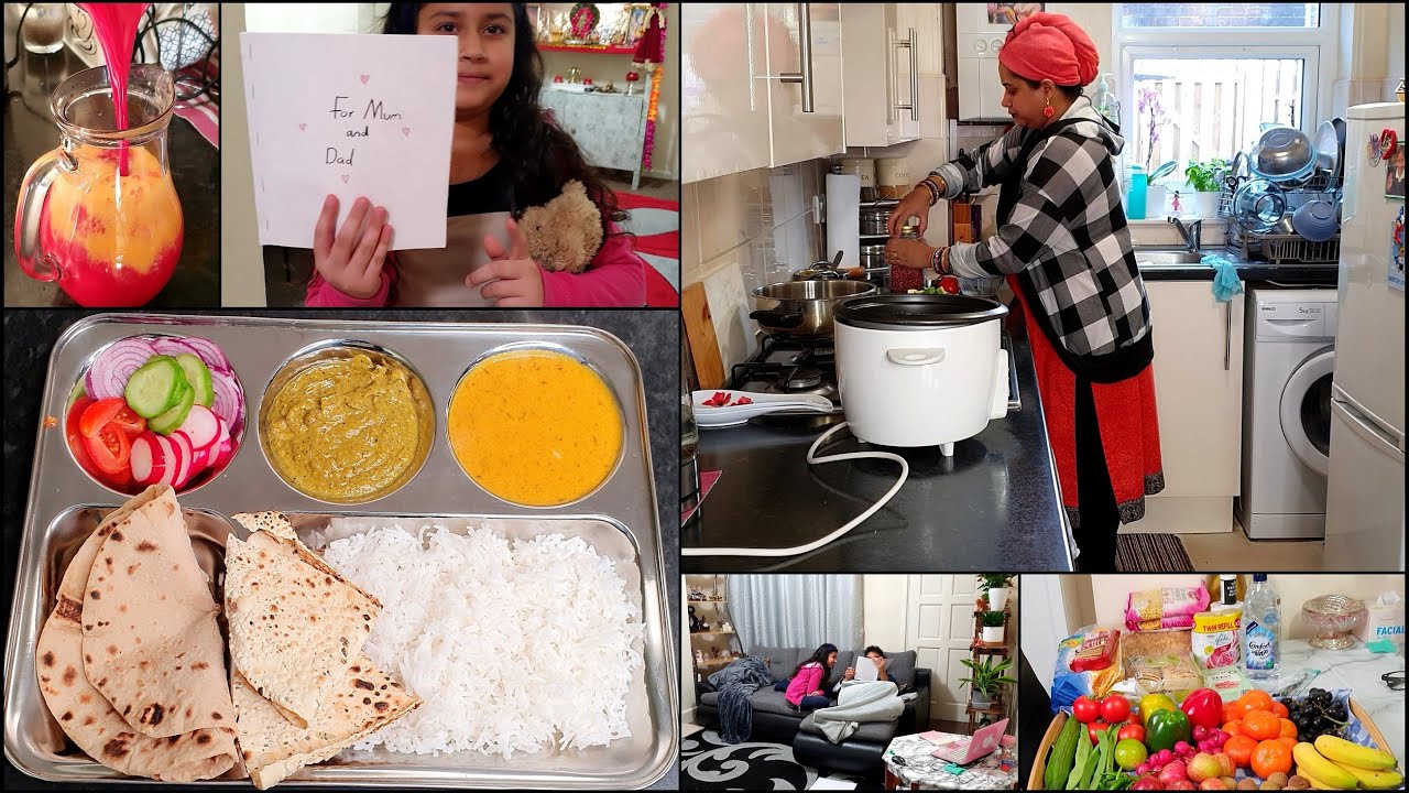 Indian Mom's RAW & REALISTIC BUSY ROUTINE | Advi's Creativity 📖, Quick Veg Thali🍱 , Weekly Grocery