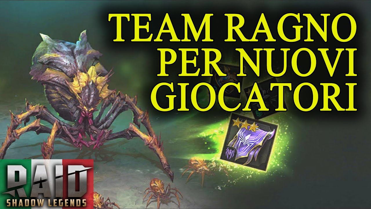 Team Ragno per Nuovi Giocatori - Raid Shadow Legends (Italiano)