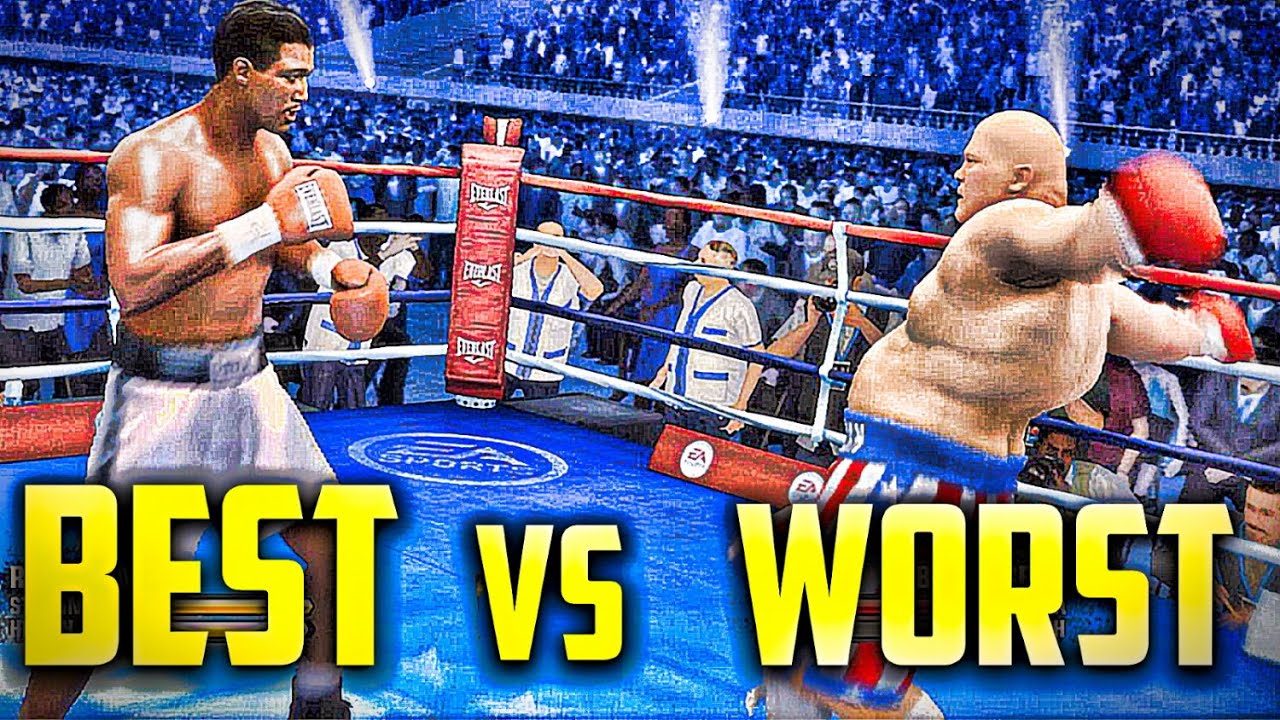 BEST Boxer vs WORST Boxer LOL!!! (On The Hardest Setting Using Butterbean!)