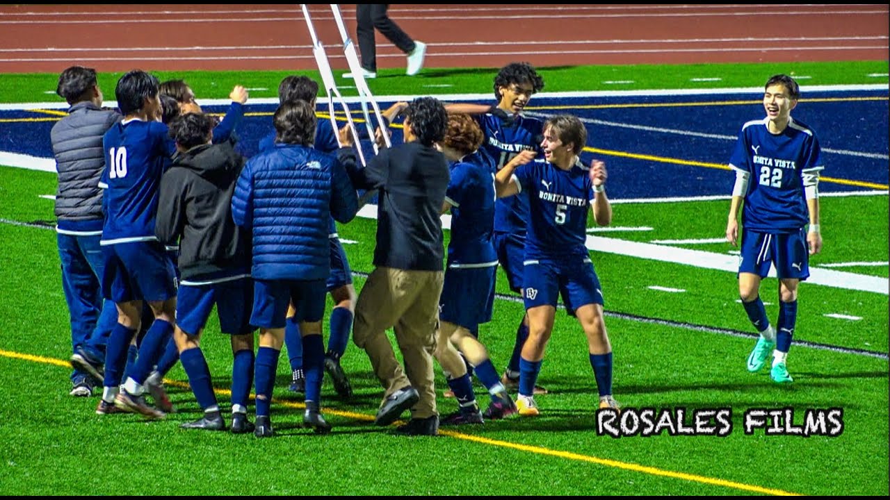Last Minute Goal - Bonita Vista vs Otay Ranch Boys Soccer