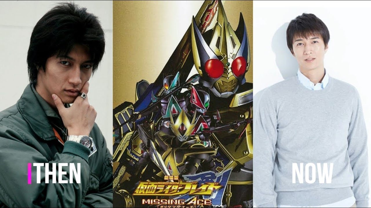 Then and Now : Kamen Rider Blade Cast