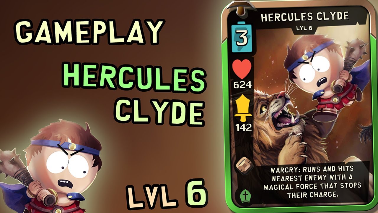 Gameplay Hercules Clyde Lvl 6 | South Park Phone Destroyer