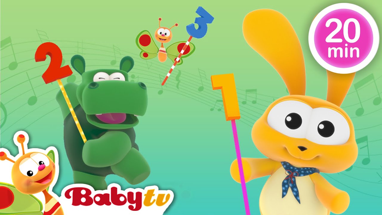 Laske ja tanssi 1️⃣ 🔟 🕺 | Numerot Laulut lapsille | Lorut ja laulut lapsille @BabyTVFIN