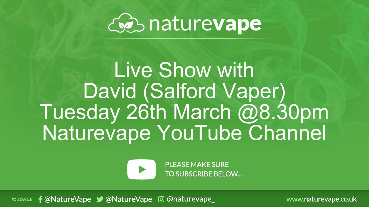 Tuesday Night Live Show With Salford Vaper