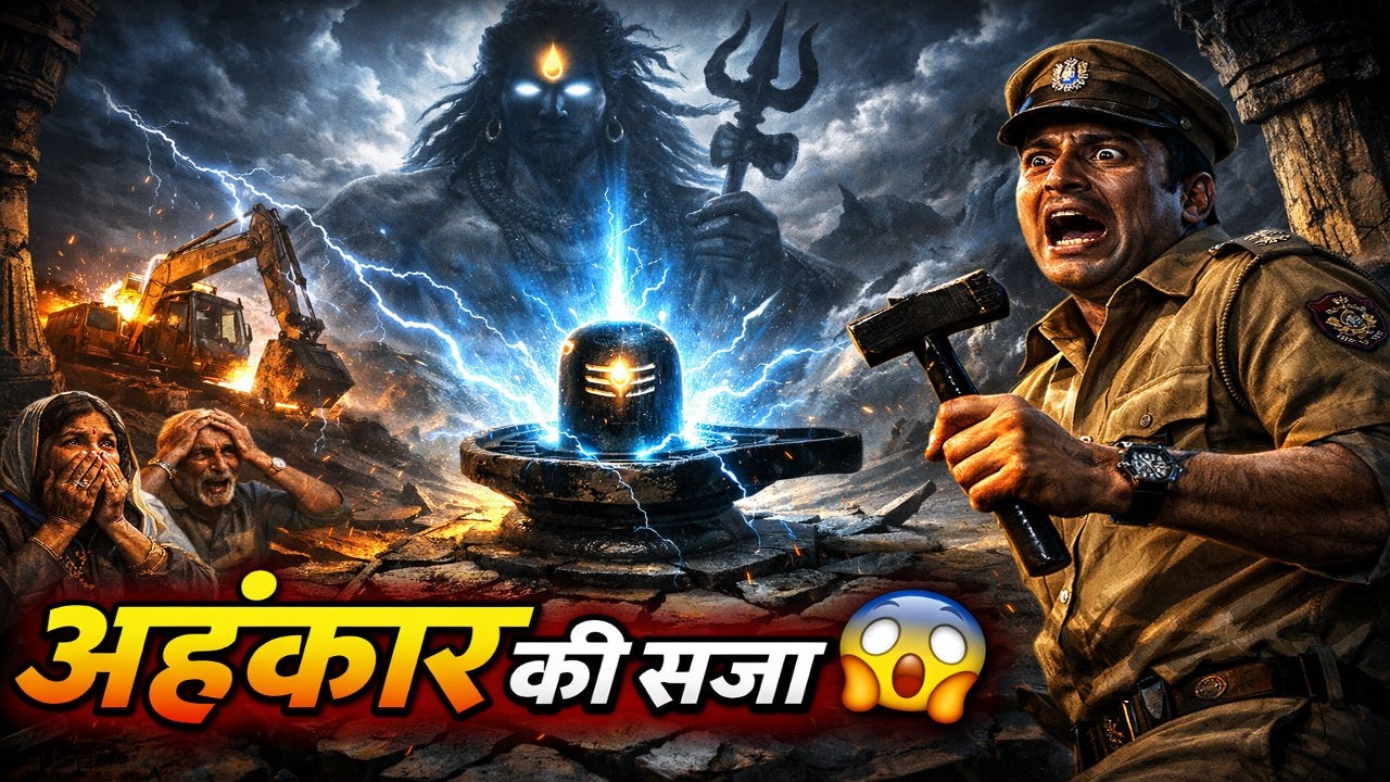 Officer Ne Shivling Todne Ki Koshish Ki… Phir Jo Hua Wo Chamatkar Tha 😱