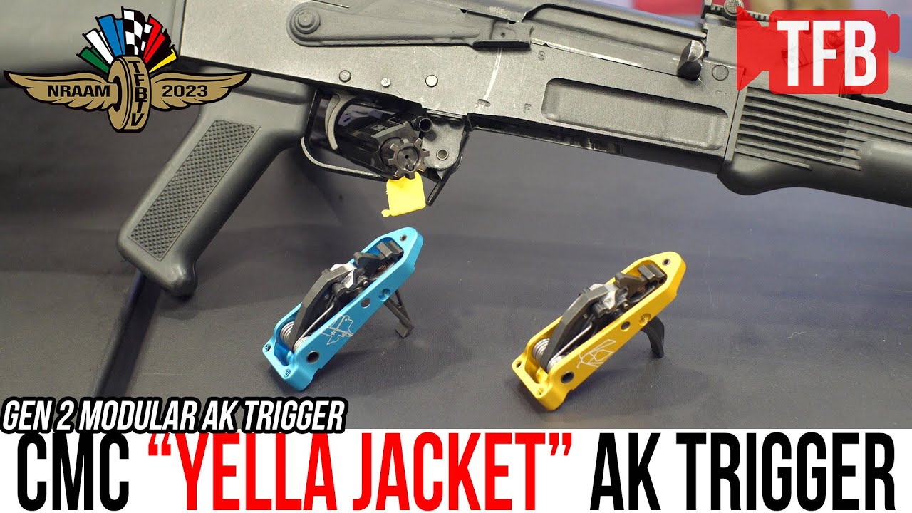 The AK47 Yella Jacket CCT Trigger from CMC