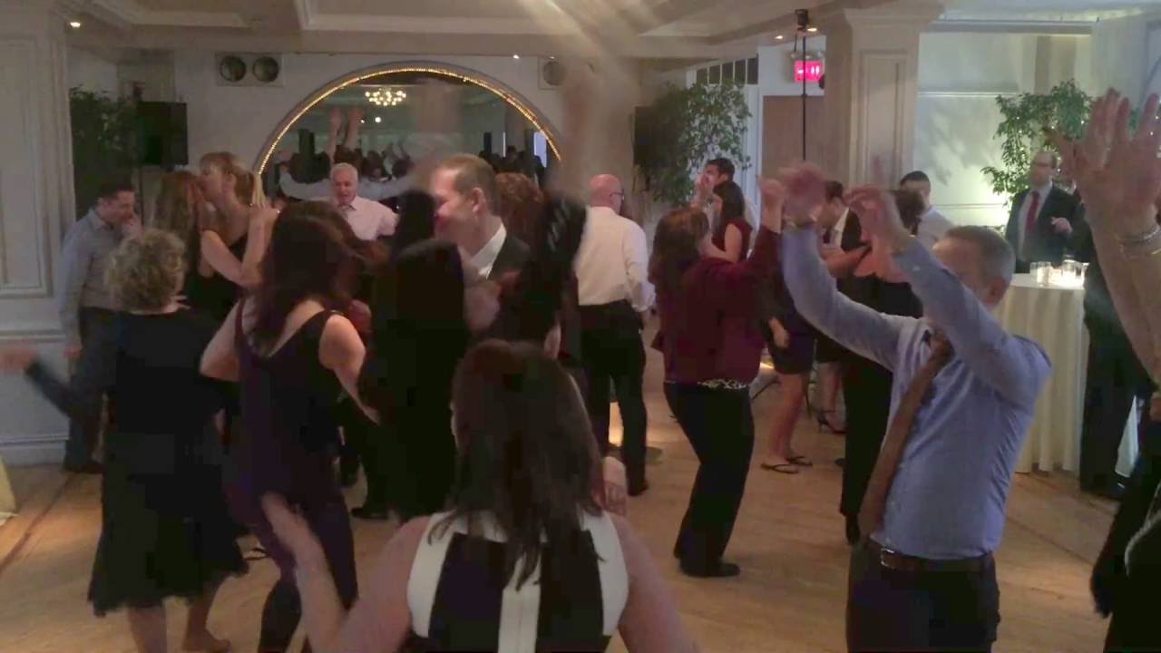 It's Raining Men at NYC Wedding