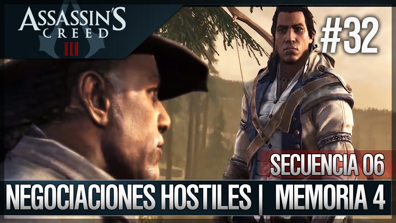 Assassin's Creed 3 - Walkthrough Español - Secuencia ADN 6 - Negociaciones hostiles [4] [100%]