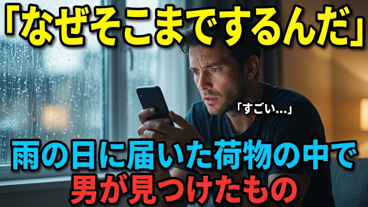 【海外の反応】「これは一体何だ」雨の日に届いた荷物の箱に手書きのメモ…物流の専門家が20年間の信念を捨てた理由