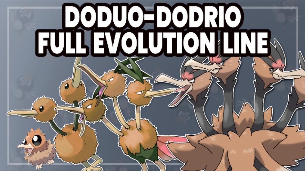 What If your Favorite BIRD Pokémon Had a Full Evolution line?!  PART 1 #fakemon  #dodrio  #pokemon