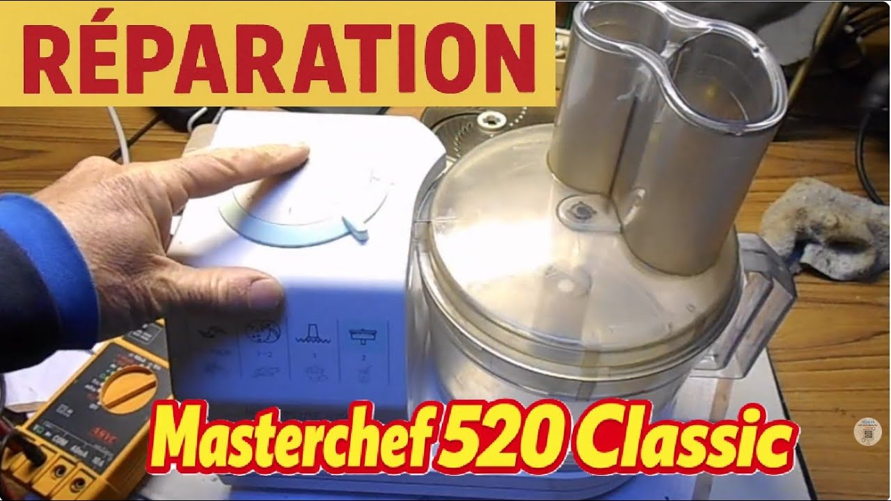 Démontage et réparation d'un robot ménager Masterchef 520 Classic Moulinex