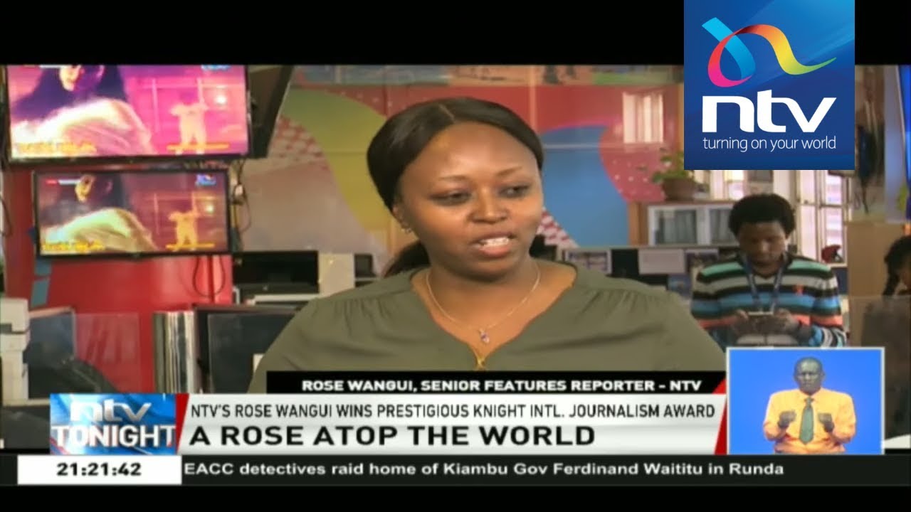 NTV's Rose Wangui wins prestigious KNIGHT International journalism award