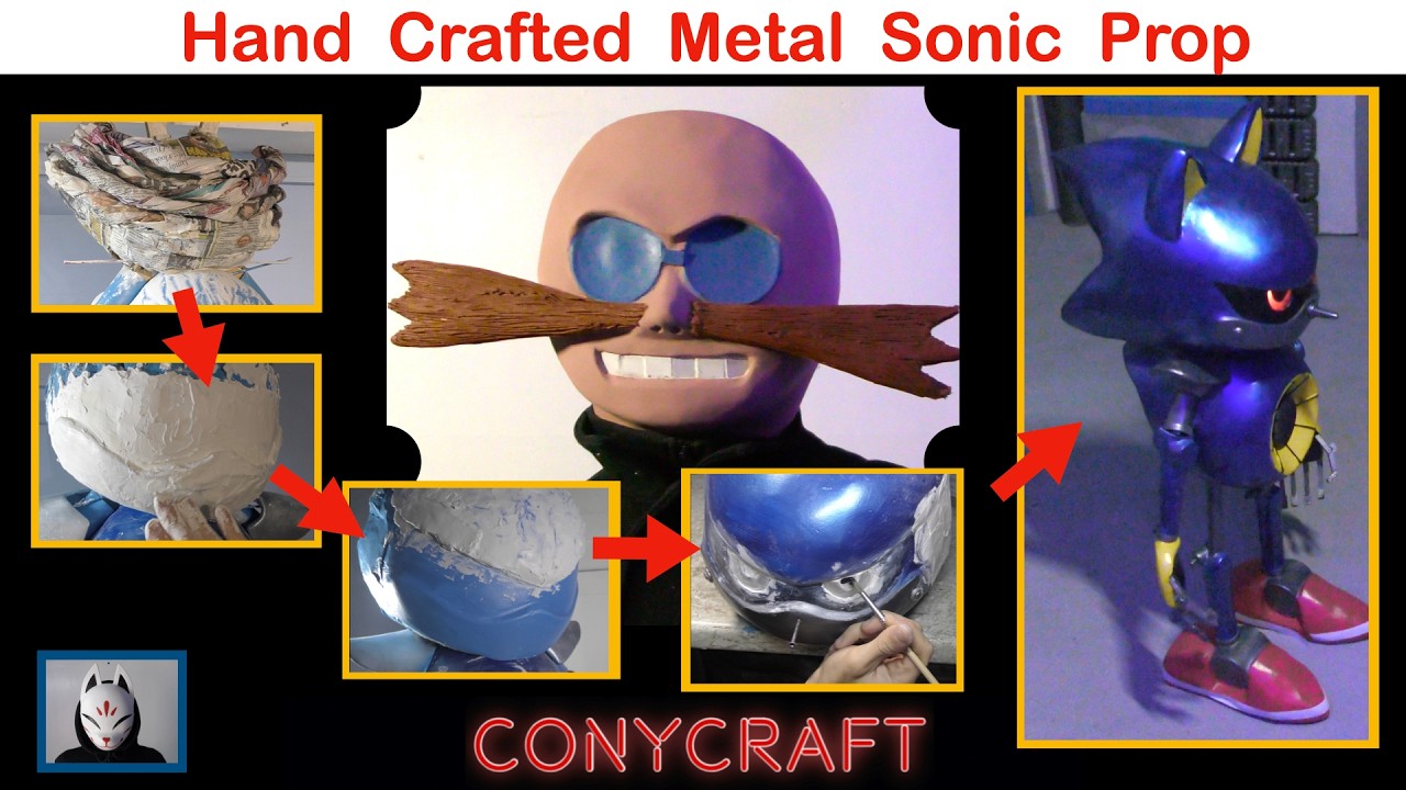 Building Metal Sonic by Hand... sanity lost