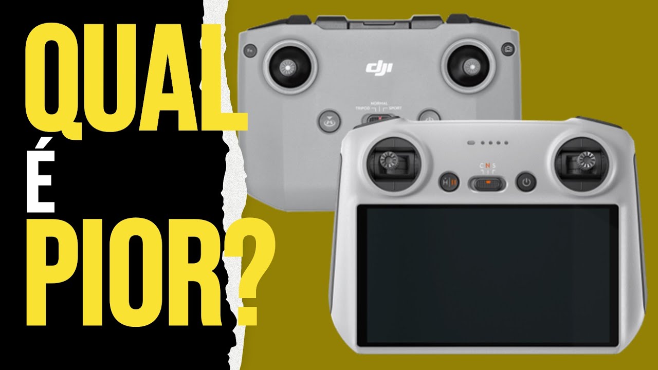 Qual o melhor controle DJI de drones: DJI RC N1 ou o DJI RC.