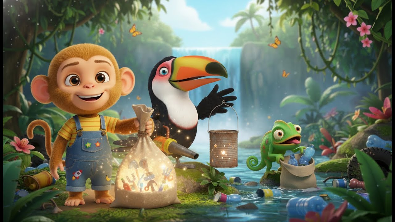Eco Adventure: Sunny and the Magic Bag - Recycling and Creative Thinking
