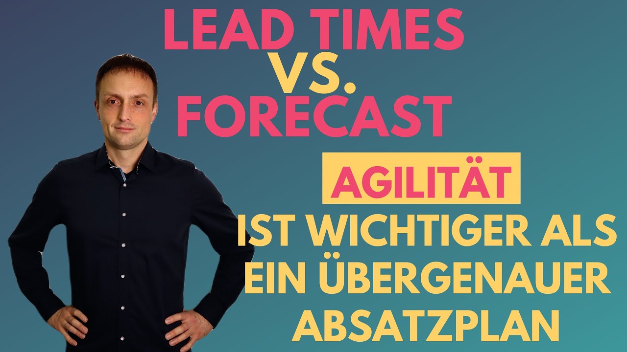 Wiederbeschaffungszeit schlägt Absatzpatzplanung | Überbewertung des Forecasts in der nahen Zukunft