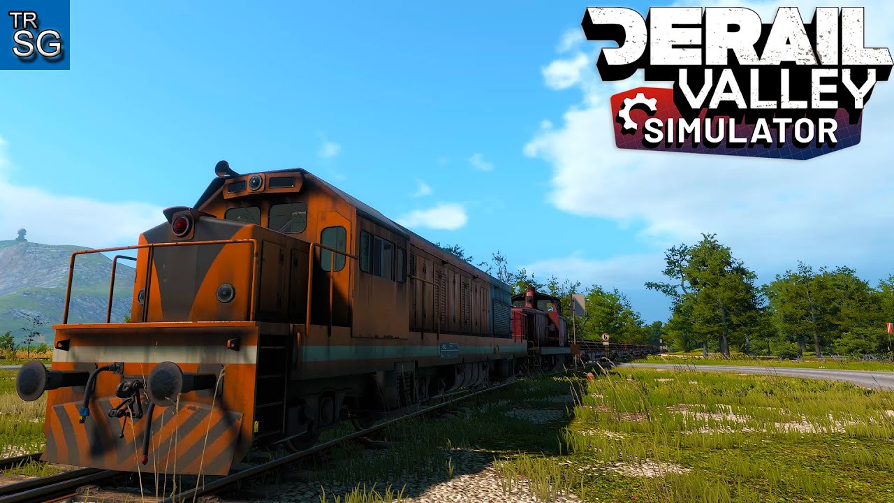 Derail Valley - Hauling 1500 tons of Steel Rails with DE6 and DH4! #57