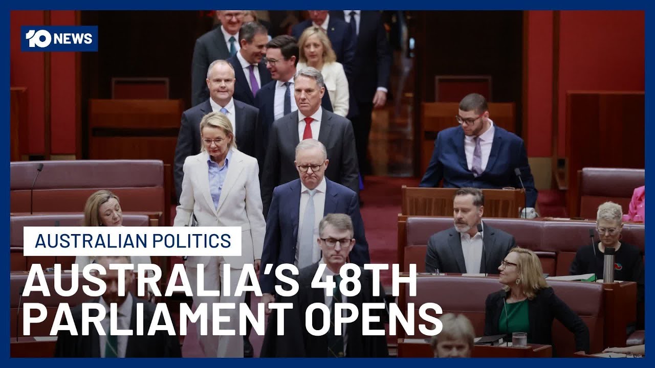 Australia’s 48th Parliament Opens with Ceremony in Canberra | 10 News