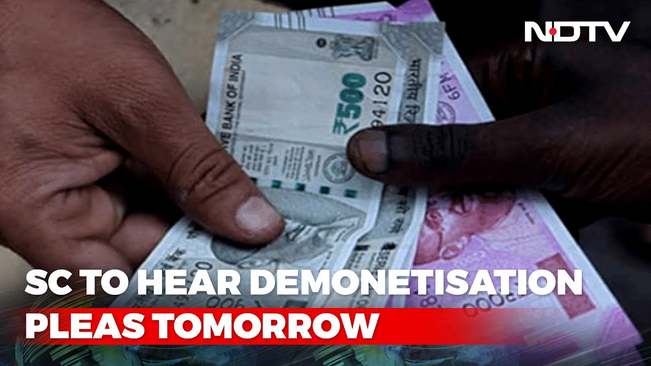 Supreme Court To Hear Pleas Challenging Validity Of Demonetisation