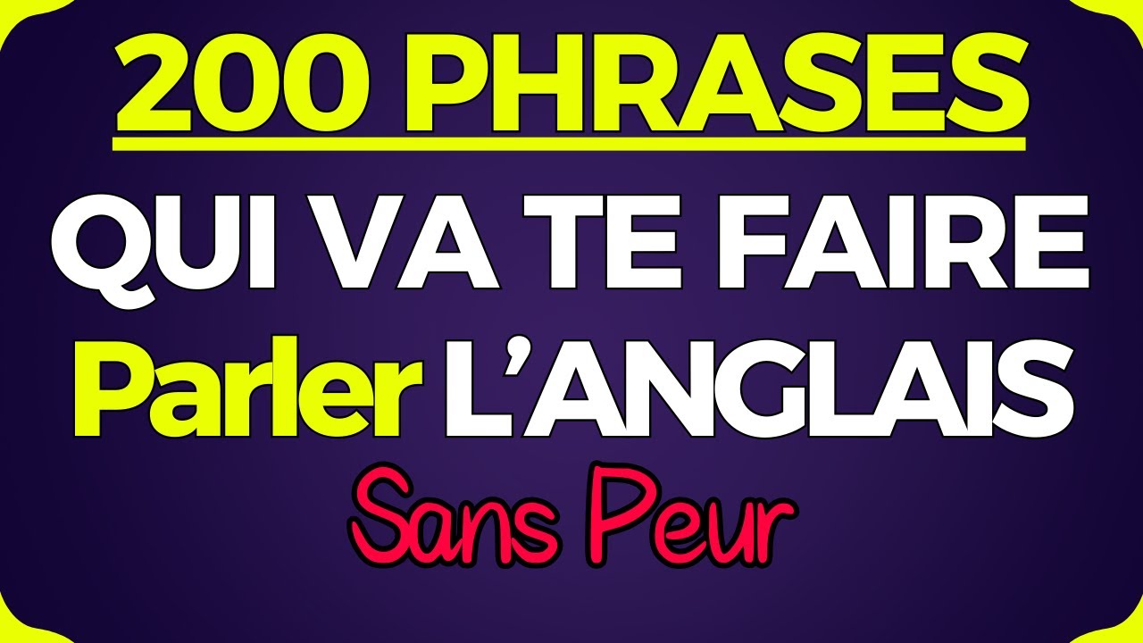 APPRENEZ DES EXPRESSIONS ANGLAISES COURTES QUE VOUS UTILISEREZ AU QUOTIDIEN ✅ANGLAIS POUR D&Eacute;BUTANTS