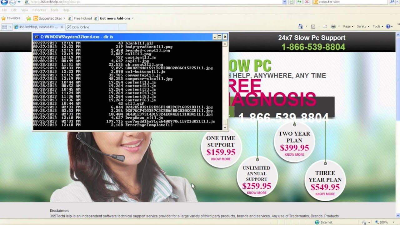 365 Tech Help (tech support scam)