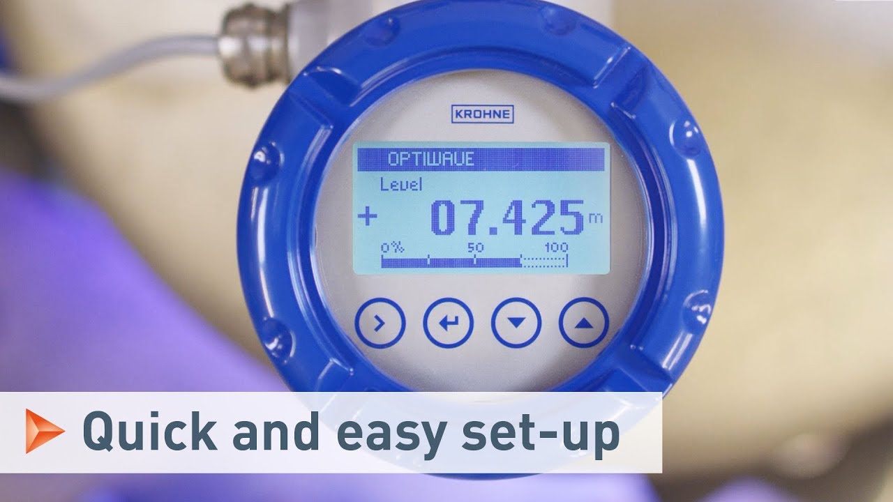 Level transmitter configuration: As easy and quick as choosing a coffee | KROHNE
