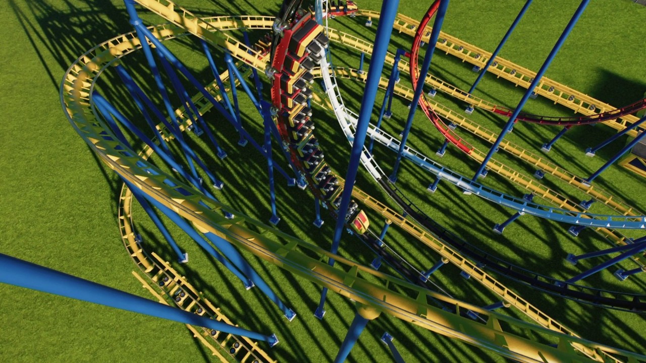 Texas Tornado Six Flags Astroworld Offride Planet Coaster 2 (made by Manni85)