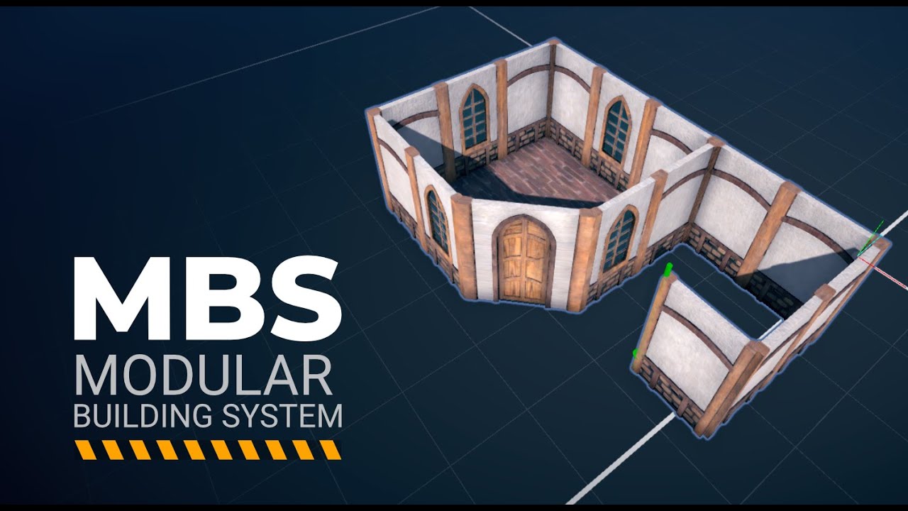 Modular Building System - MBS (plugin for Unity Engine)