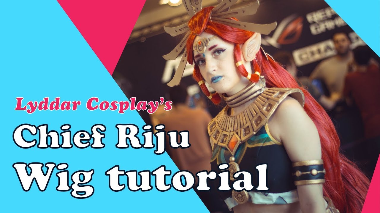 Cosplay wig tutorial: Riju (Legend of Zelda Breath of the Wild)