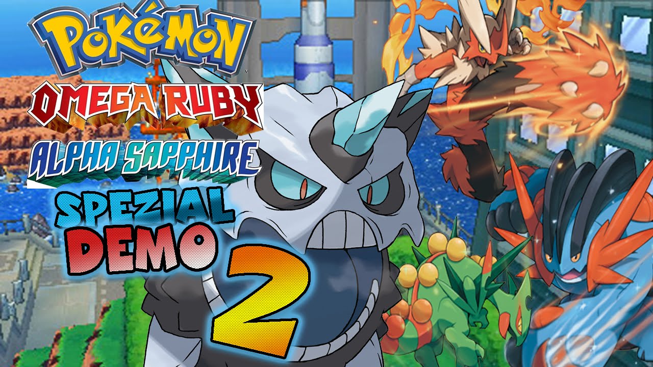 Pok&eacute;mon Alpha Saphir & Omega Rubin Demo Part 2: Mega Firnontor?!