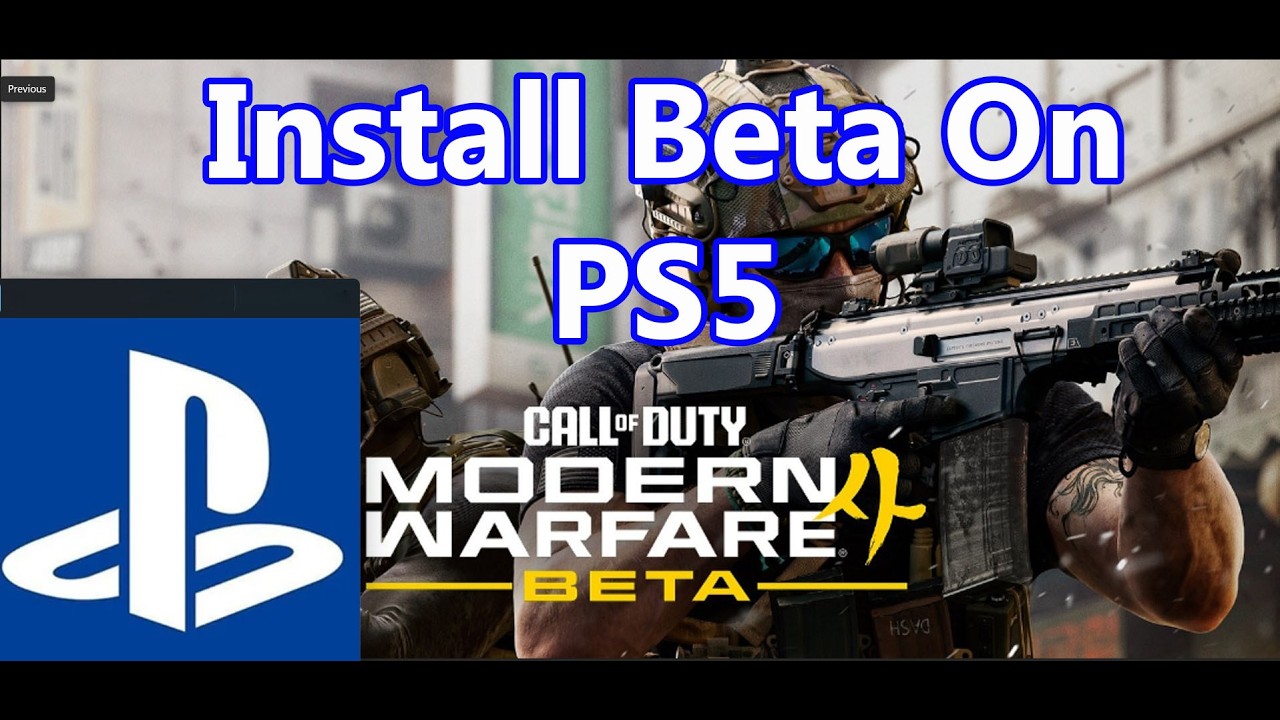 Как установить открытую бета-версию Call of Duty: Modern Warfare 4 на PS5