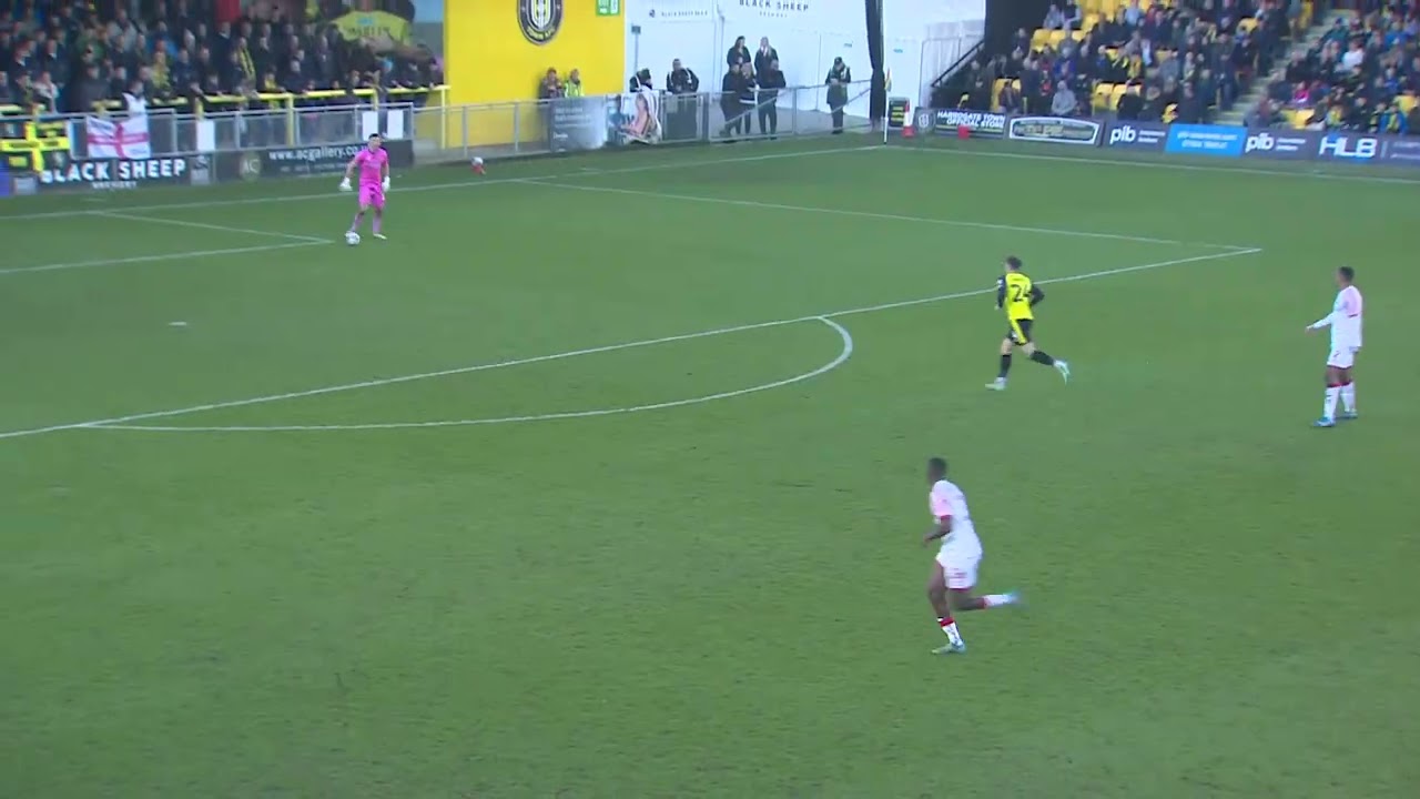 Harrogate Town v Walsall highlights