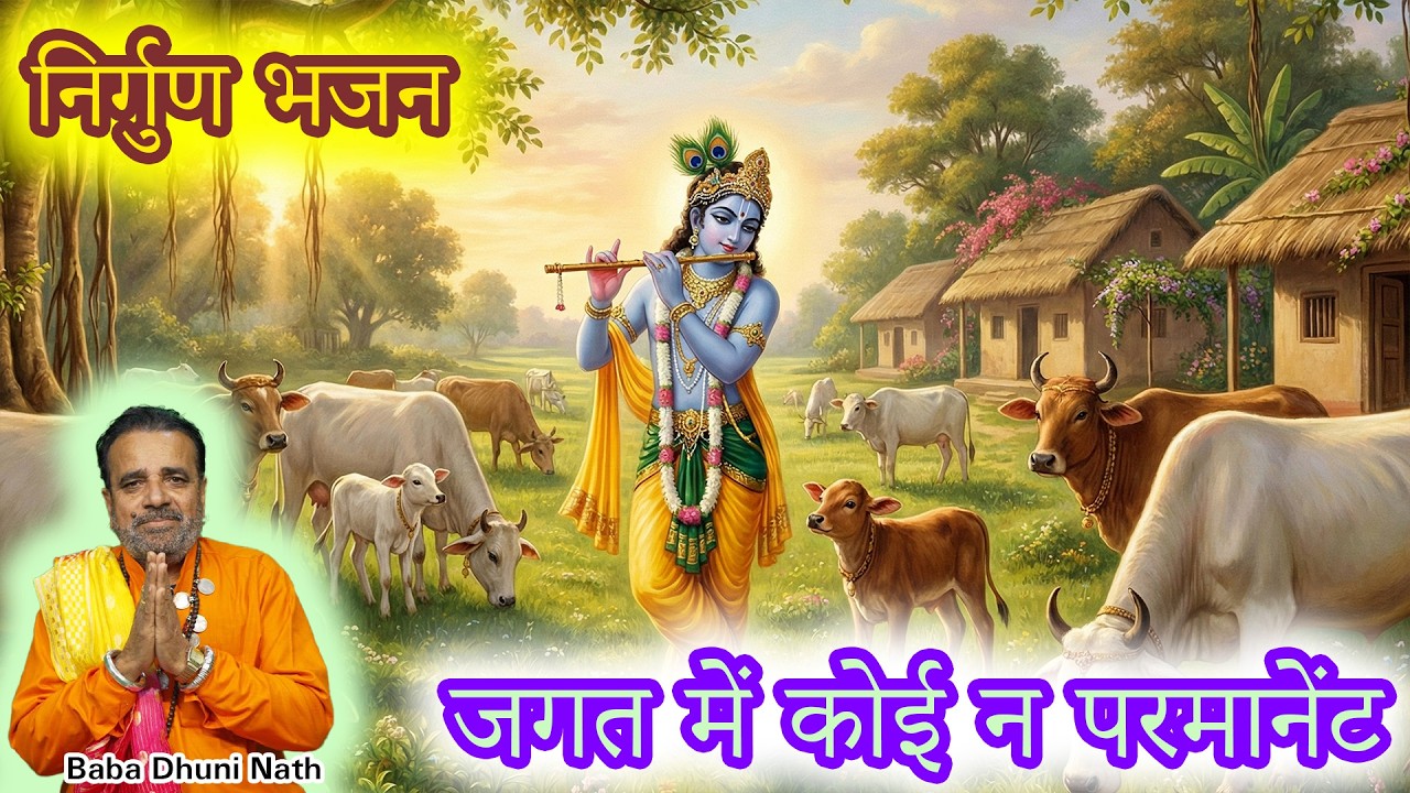जगत में कोई ना परमानेंट || Nirgun Bhajan | Baba Dhuni Nath | Sant Cassette