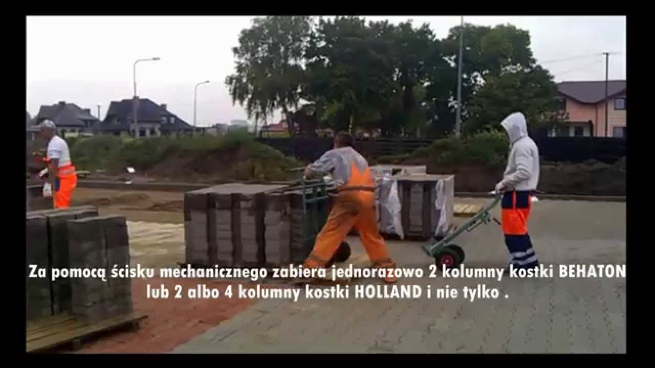 Wózek brukarski / Wózek do kostki brukowej  TRAK-BUD