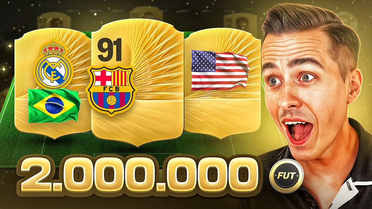 ZBUDOWAŁEM SKŁAD ZA 2 MILIONY NA PIERWSZE FUT CHAMPIONS! | EA FC 26