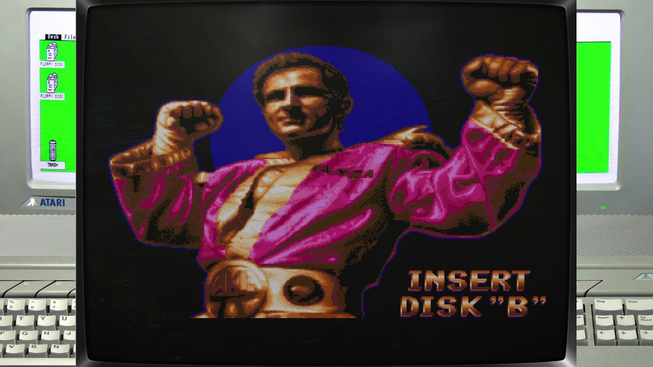 RetroArch Hatari - swap disc