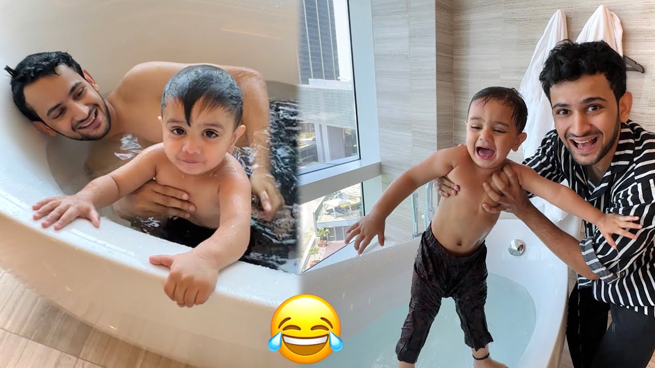 Он принял джакузи за бассейн 😂 | На улице его нет 😓