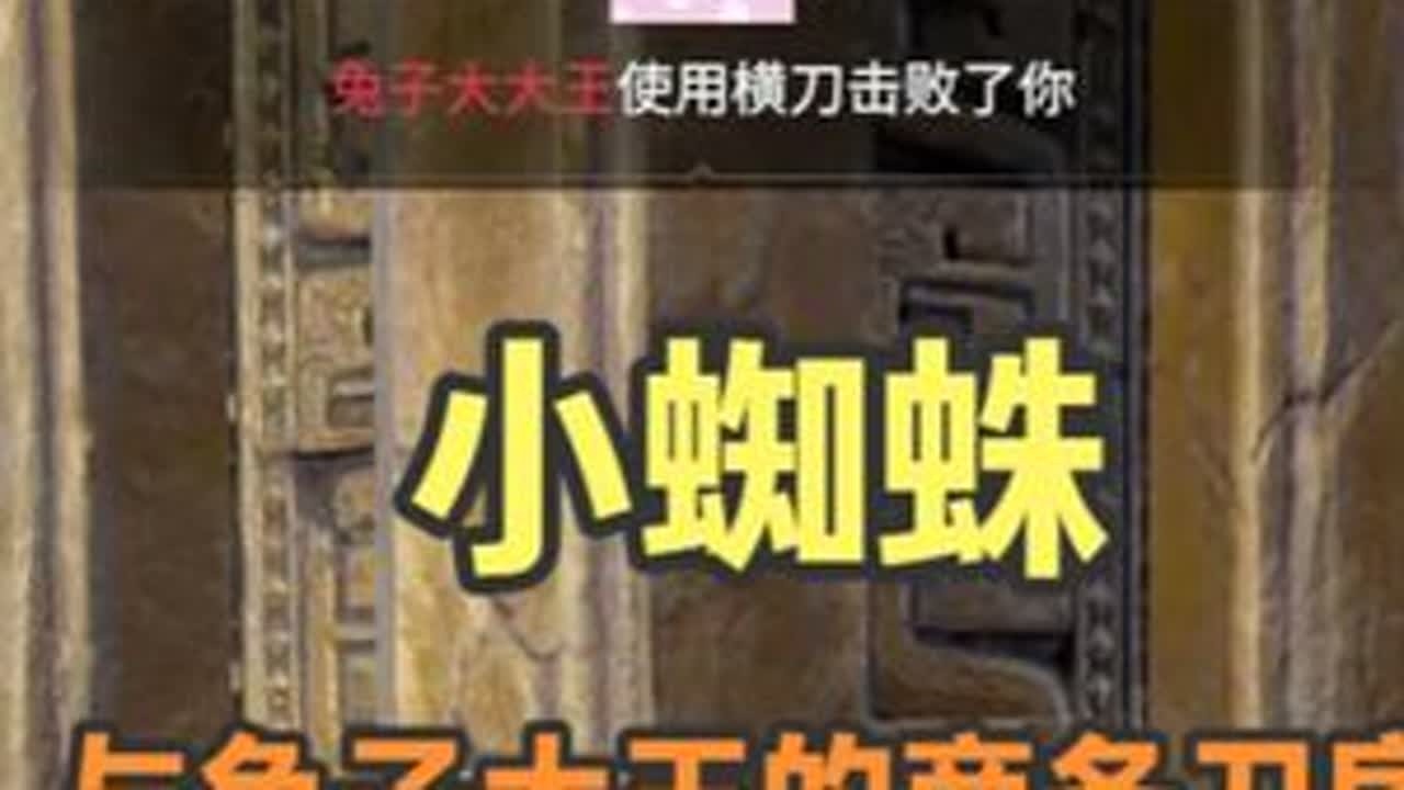 小蜘蛛与兔子大王的商务刀房：老古比不了兔子#2025永劫无间锦鲤杯#永劫无间 #永劫无间赛事#spider#nbpl